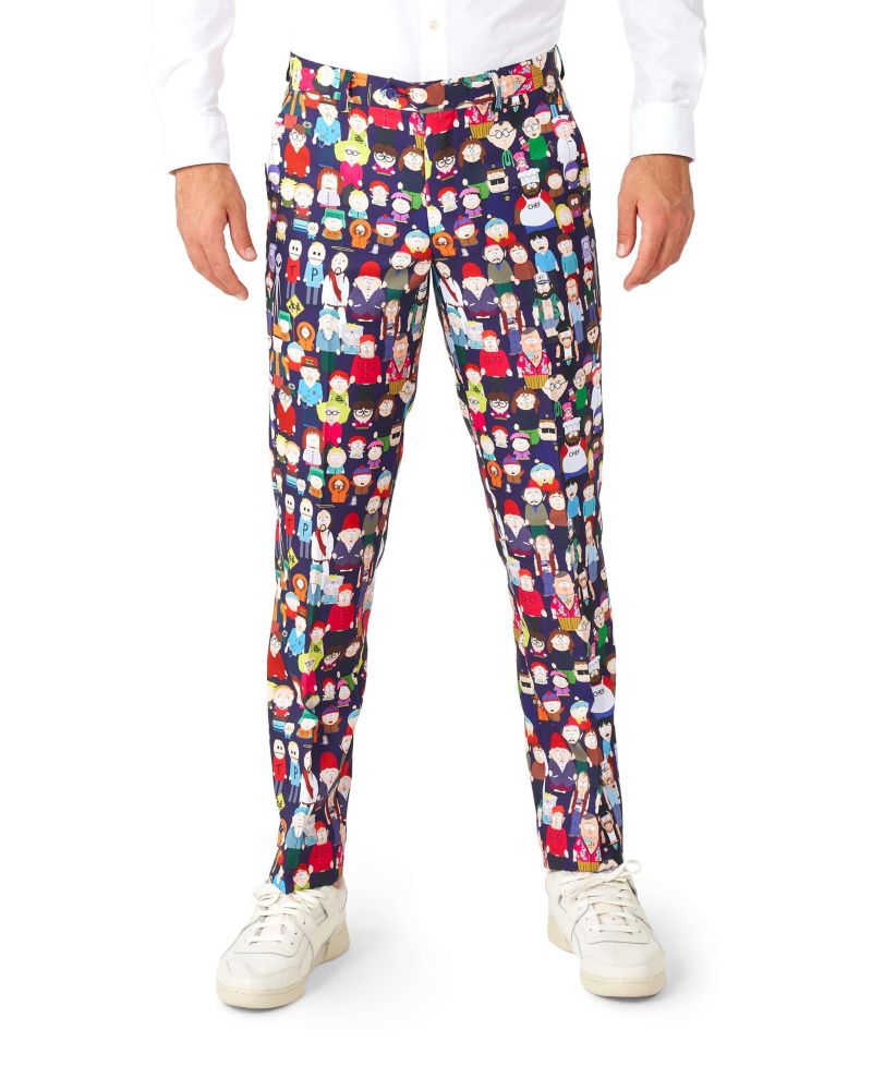 Men's South Park Suit - Party Suit - Halloween and Parties - Multicolor