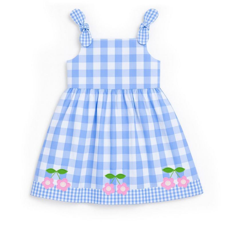 Little Girls Gingham Dress