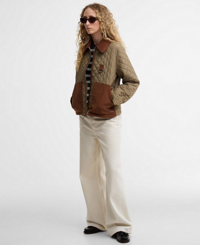 Women's Aylesby Quilted Front-Zipper Jacket