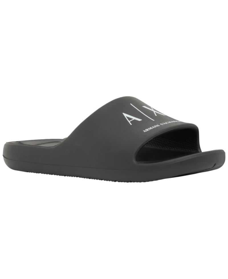 Men's Corporate Logo Bubble Slide Sandals