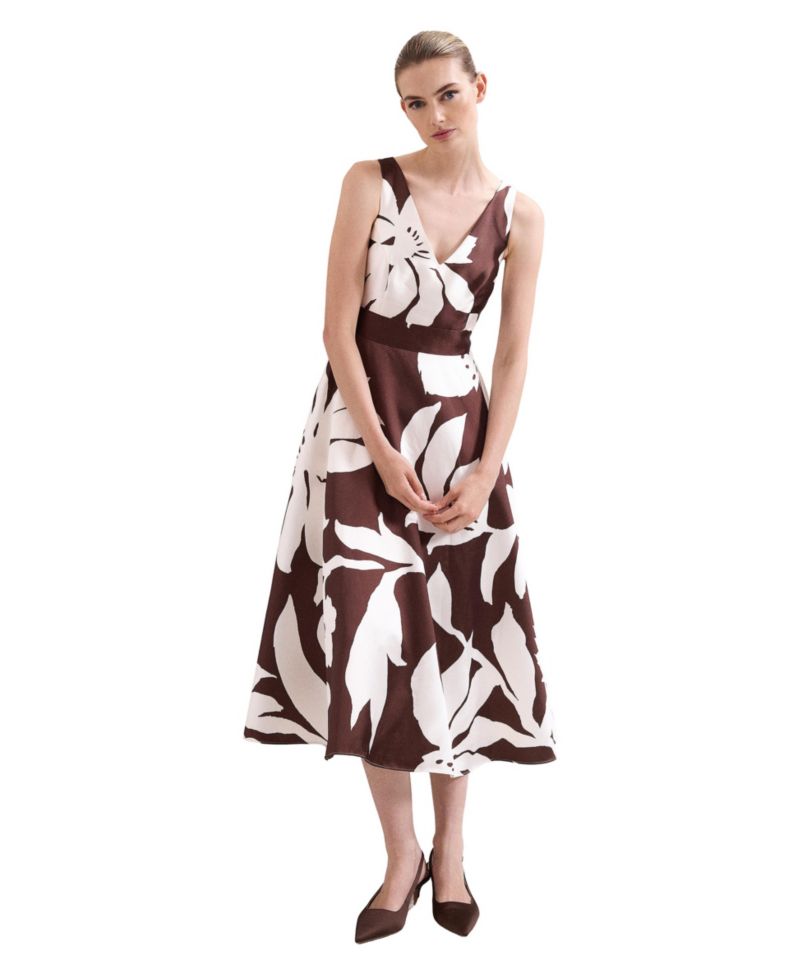 Women's Delicia V-Neck Print Dress