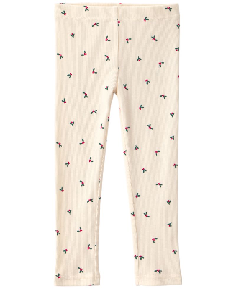 Baby Girls' 'Merry' Long-Sleeve Fleece Top & Pants, 2-Piece Set