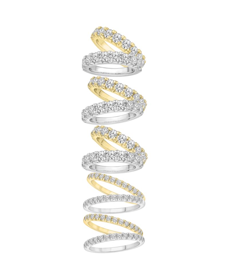 Certified Diamond Pave Band (1/4 ct. t.w.) in 14K White Gold or Yellow Gold