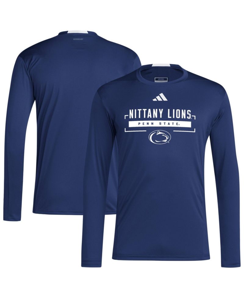 Men's Navy Penn State Nittany Lions D4T Long Sleeve T-Shirt