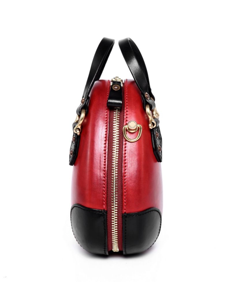 Women's Genuine Leather Fairy Lantern Mini Satchel