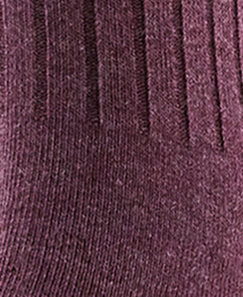 Women's Ribbed Crew Cushioned 6-Pair Socks
