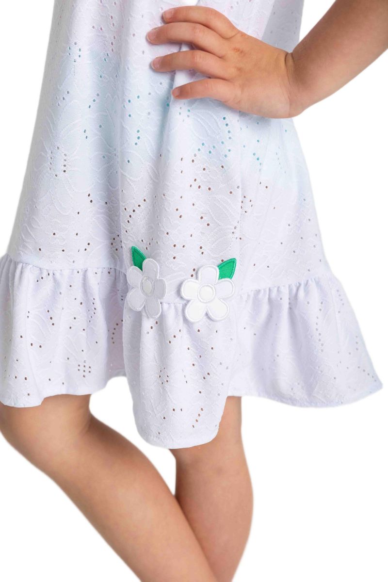 Big Girls Knit Eyelet Coverup