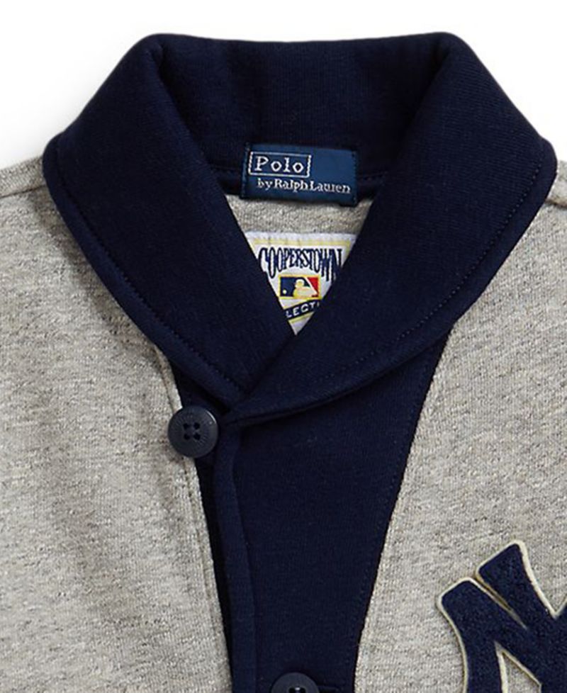 Toddler and Little Boys Long Sleeve Cardigan