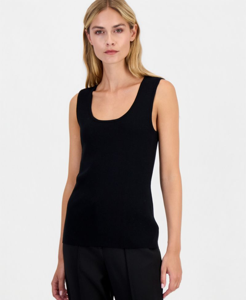 Women's Scoop-Neck Sleeveless Top