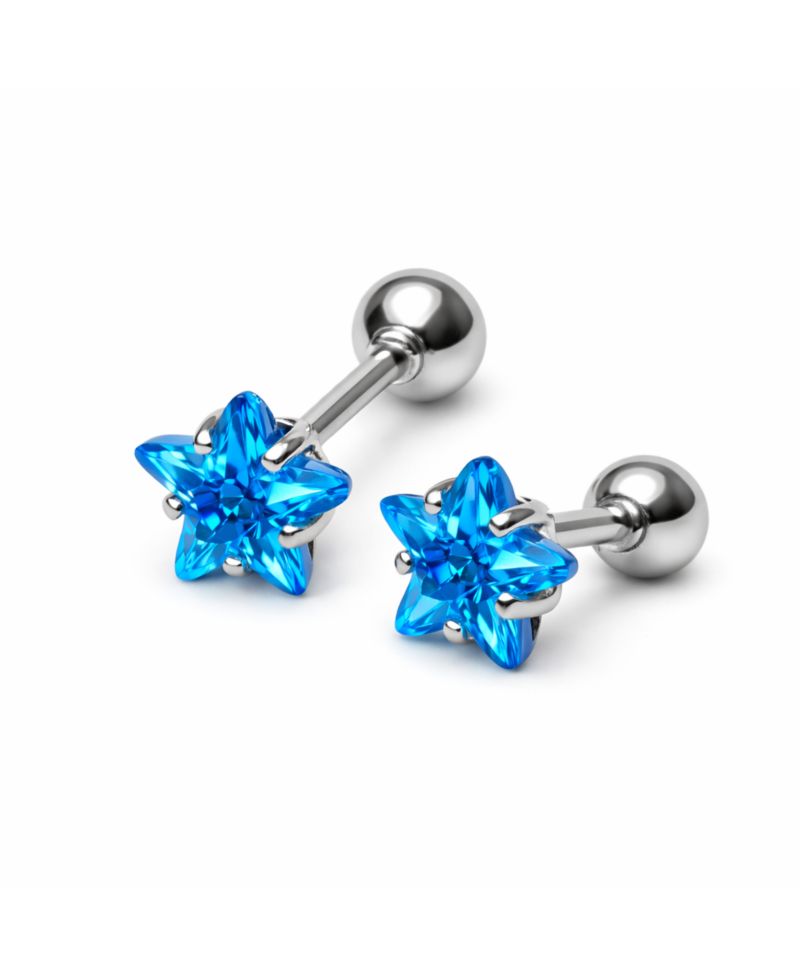 Star CRYSTAL STUD EARRINGS