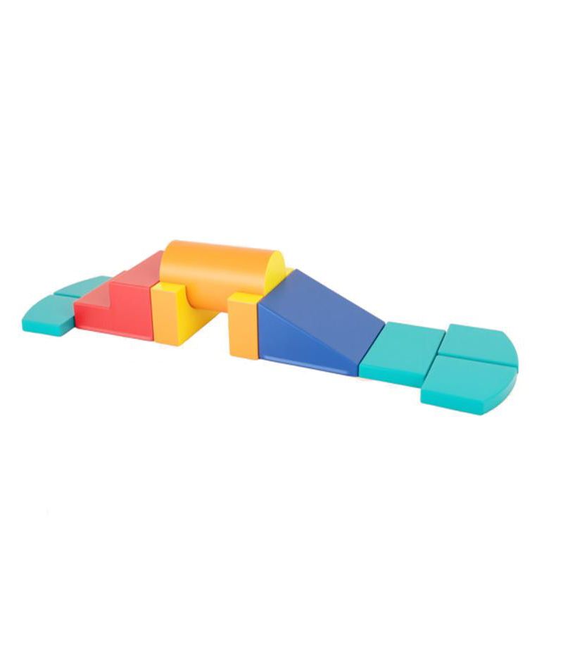 10-Piece Soft Foam Climbing Blocks for Toddlers Play & Learning
