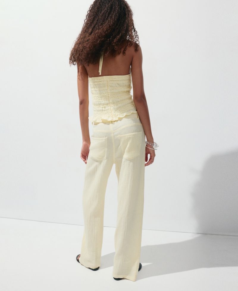 Women's Balloon Crinkle Pants
