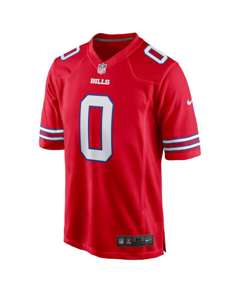 Men's Keon Coleman Red Buffalo Bills Alternate Game Jersey