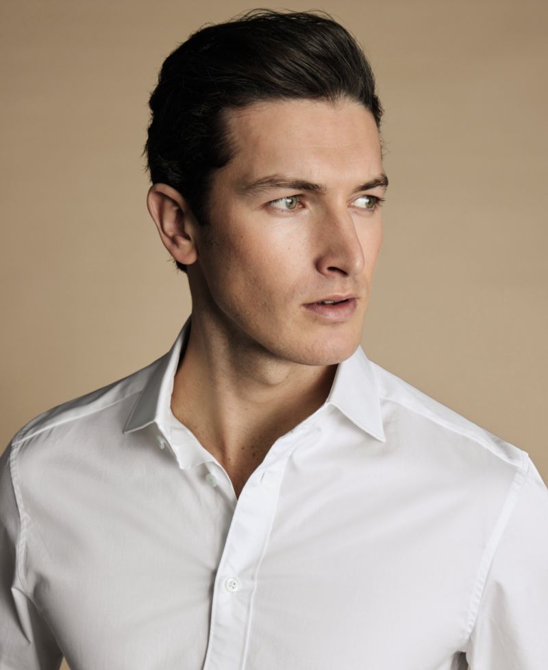 Men's Slim-Fit Luxury Dress Shirt