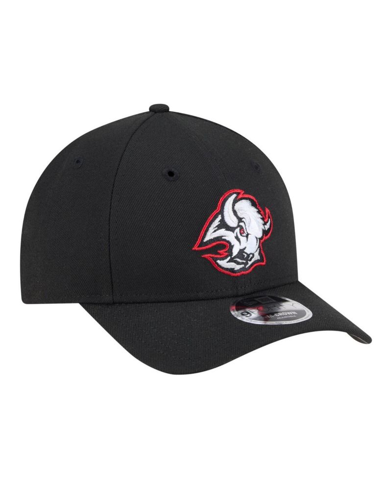 Men's Black Buffalo Sabres 9FORTY M-Crown Adjustable Hat