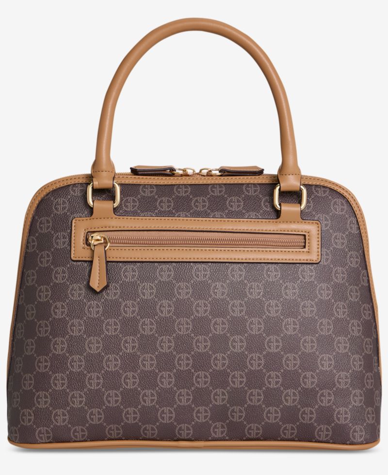 Gingerbread Bears Dome Satchel