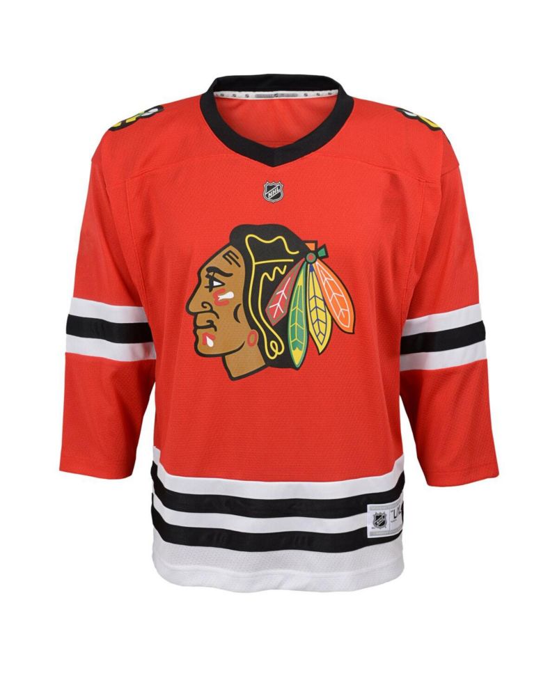 Big Boys Connor Bedard Red Chicago Blackhawks Home Replica Player Jersey