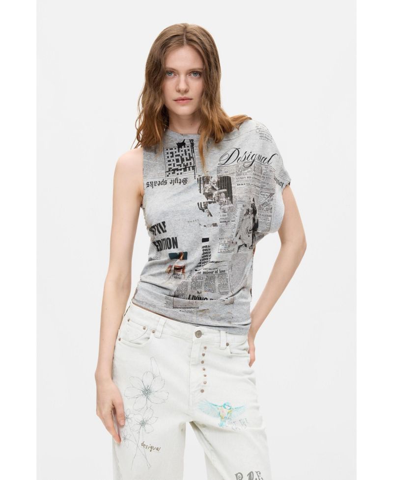 Women's Printed balloon jeans