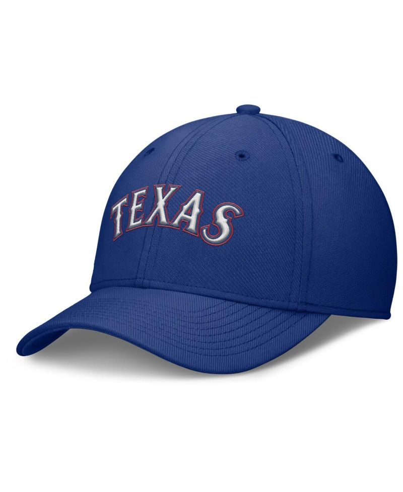 Men's Royal Texas Rangers Rise Performance Flex Hat