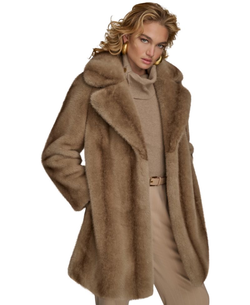 Коричневый (faux Pelted Mink)
