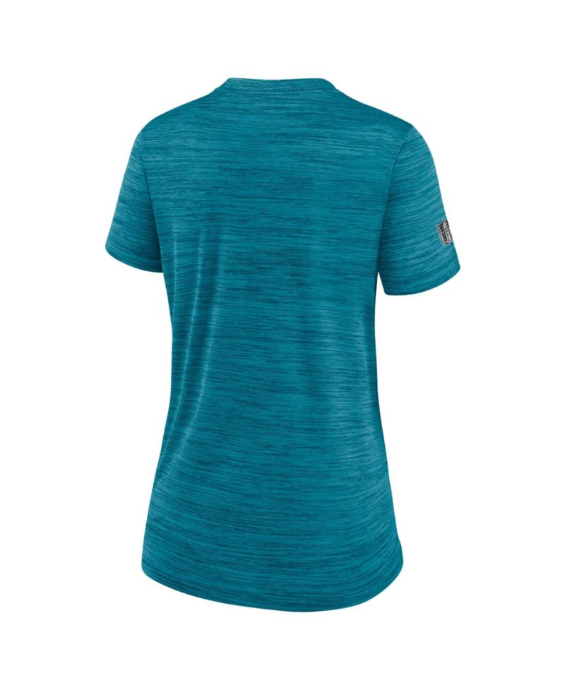 Women's Teal Jacksonville Jaguars Sideline Velocity Dri-FIT T-Shirt