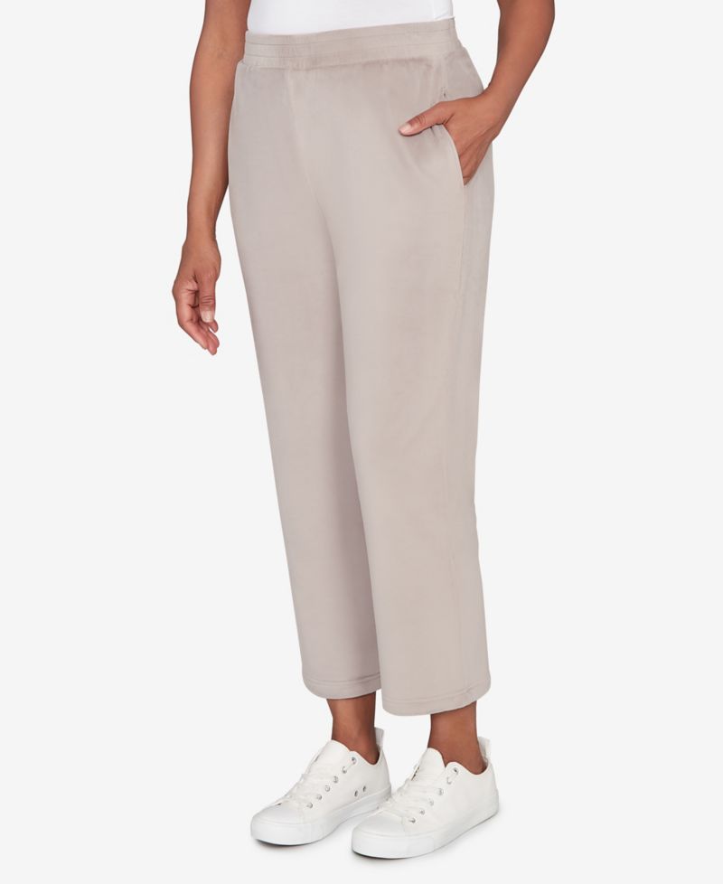 Petite Calm Luxe Double Knit Average Length Pants