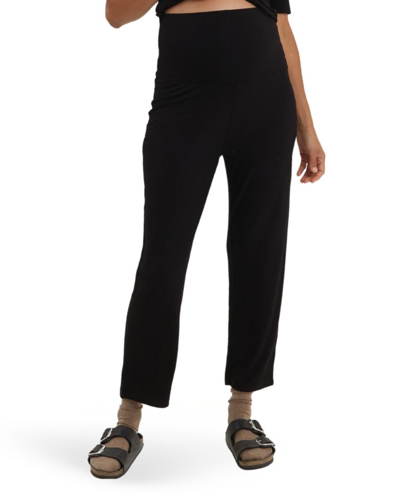 Women's Camilla Ribbed Over-the-Belly Lounge Pants