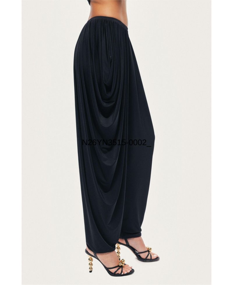 Women's Draped Relaxed Fit Pants