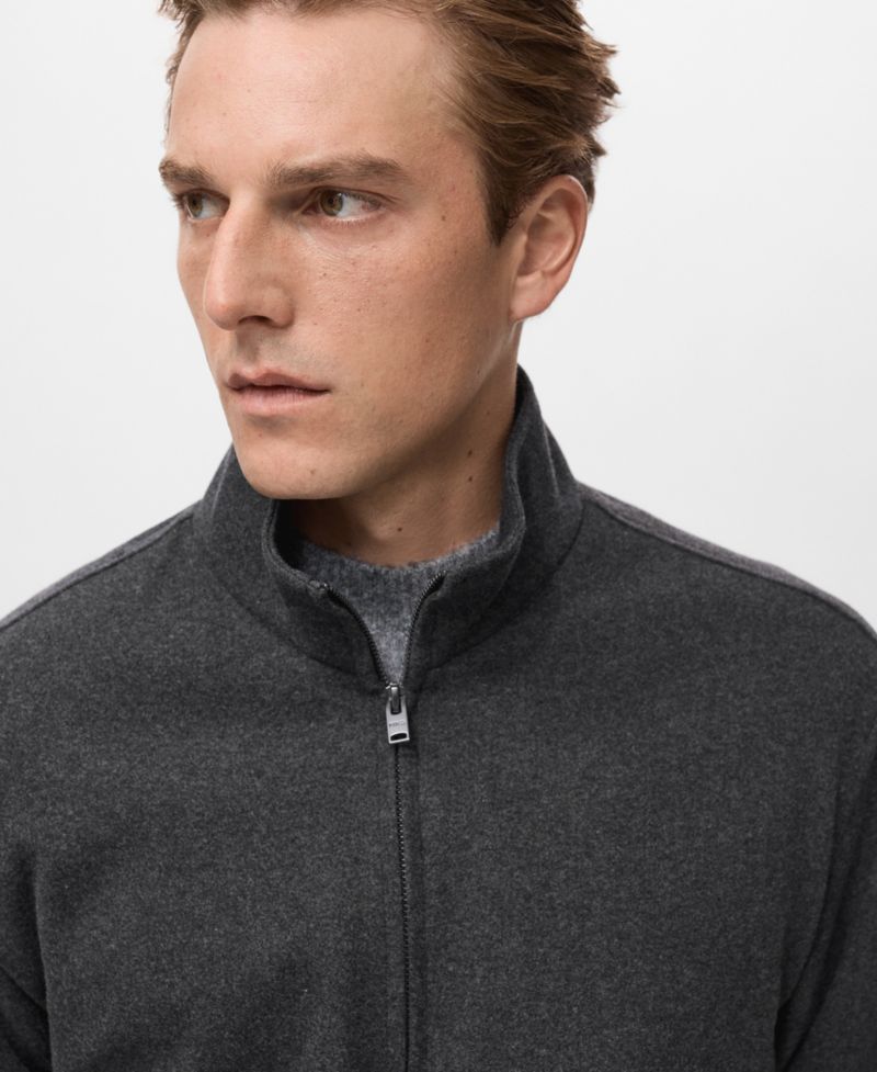 Men's Regular-Fit Zipper Jacket
