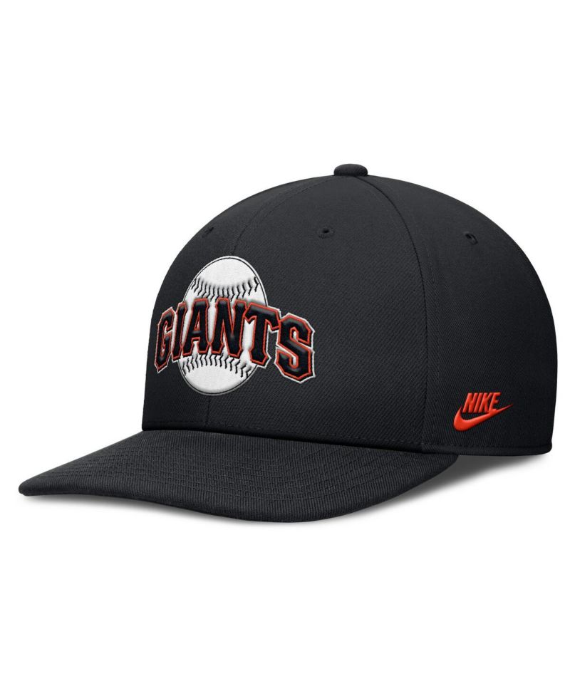 Men's Black San Francisco Giants Pro Performance Snapback Hat