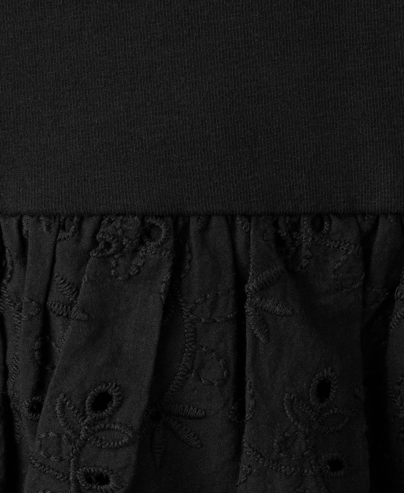 Women's Openwork Embroidery Strapless Dress