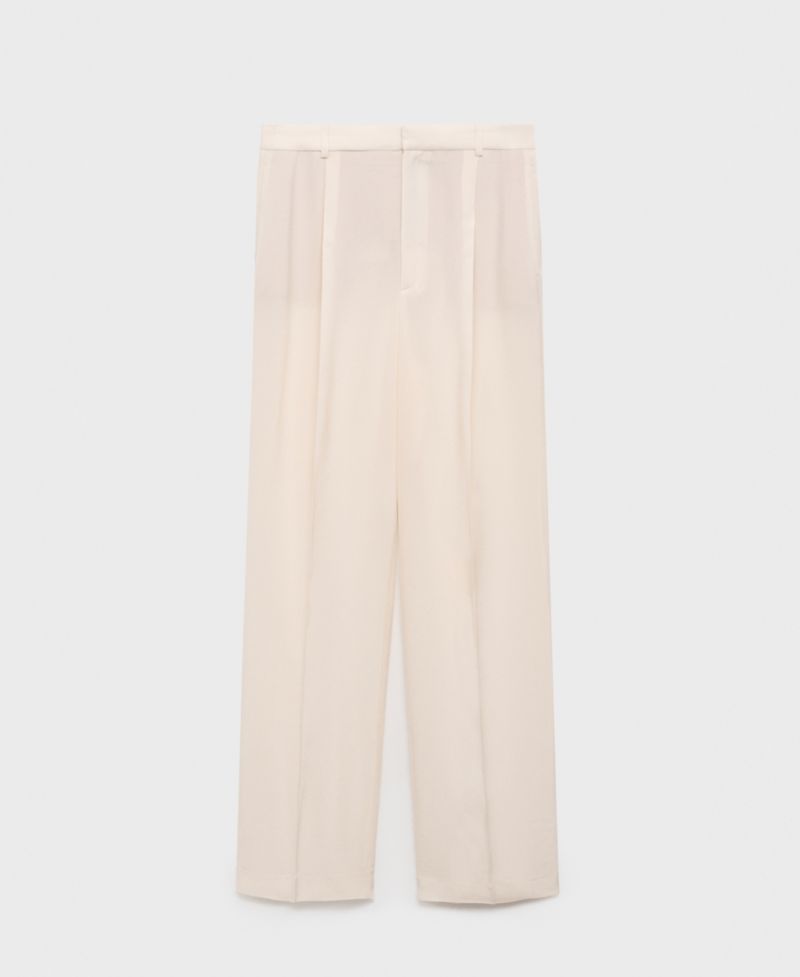 Women's Straight-Fit Suit Pants