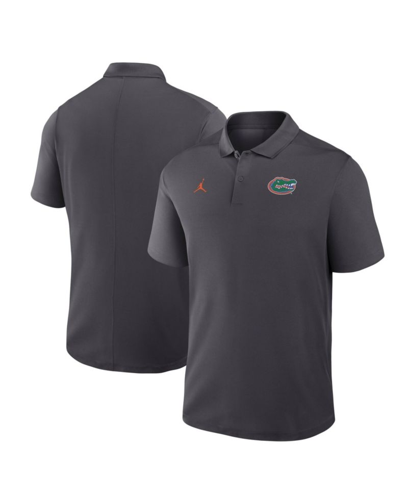 Men's Anthracite Florida Gators Dri-FIT Victory Polo Shirt