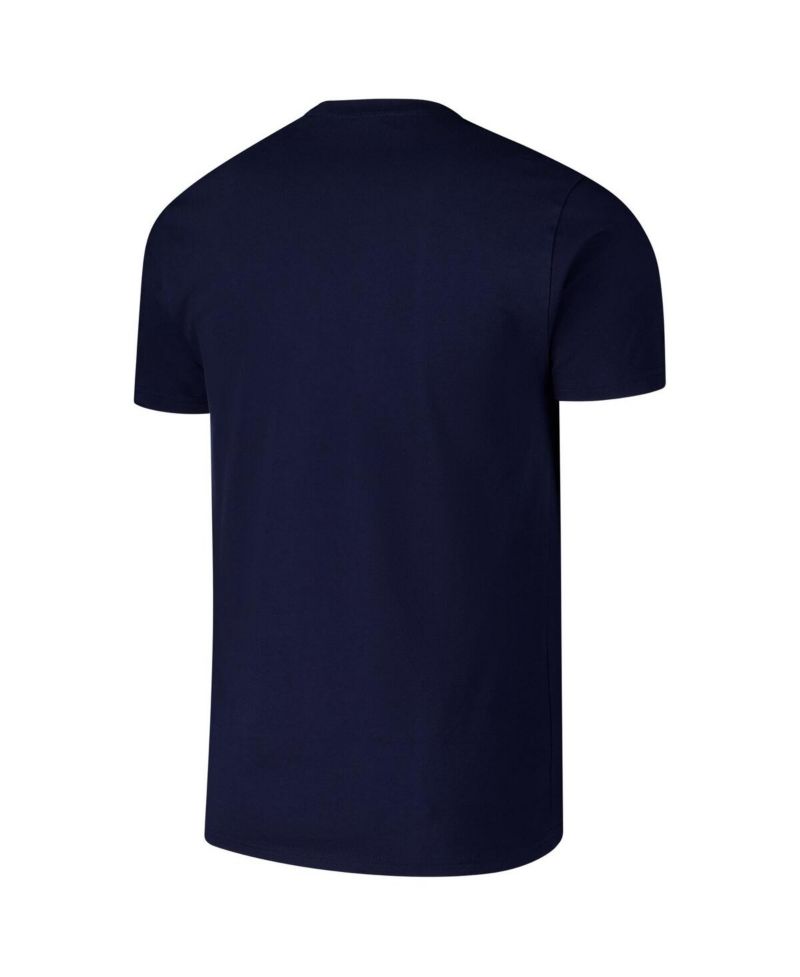 Men's Navy Willie Nelson Crew Neck T-Shirt