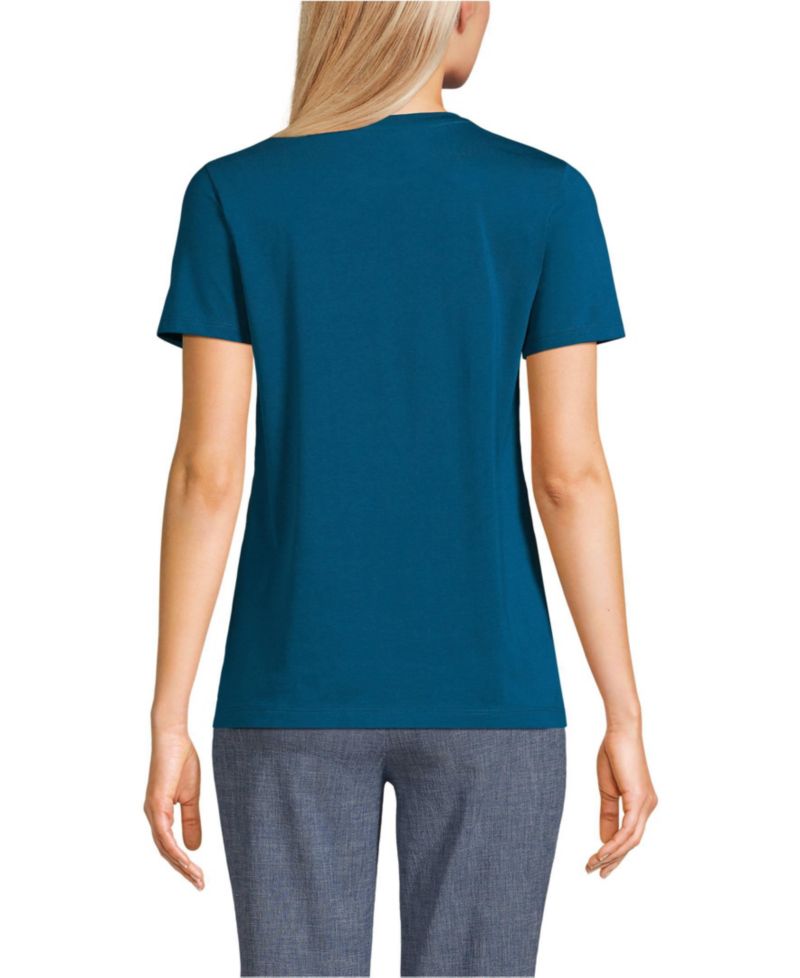 Women's Relaxed Supima Cotton Crew Neck T-Shirt