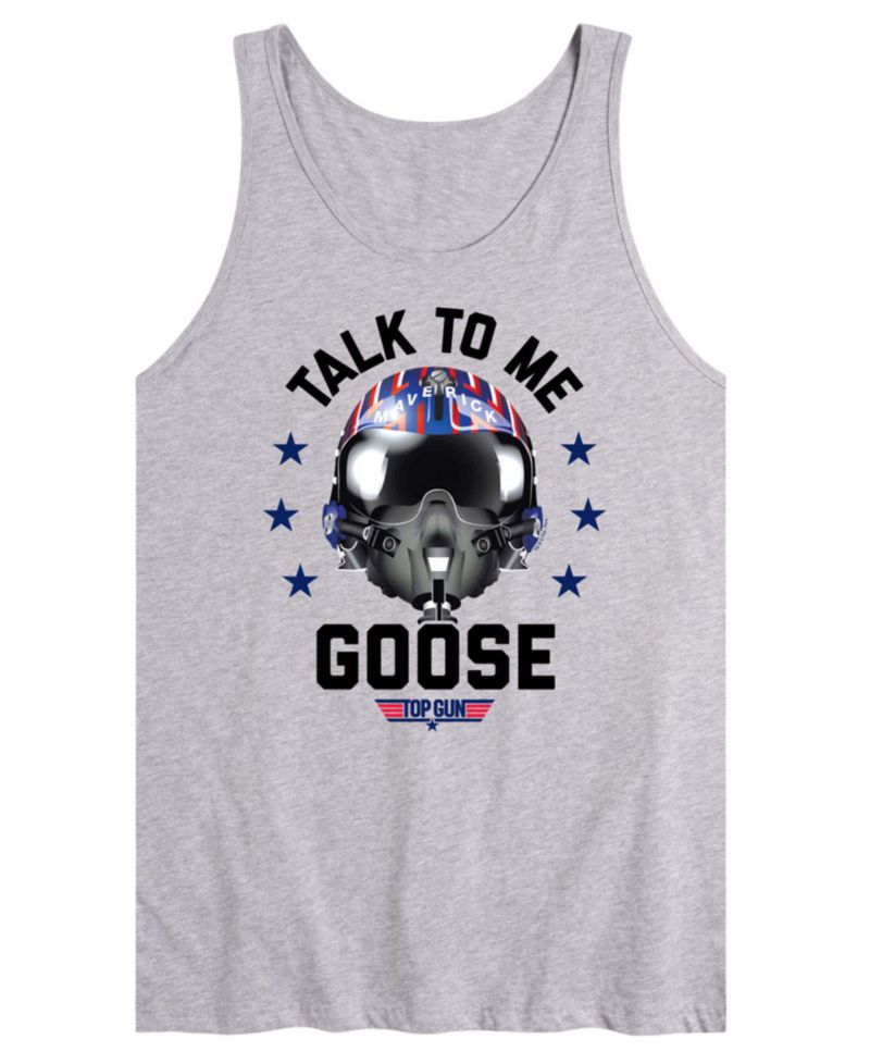 Men's Talk To Me Goose Sleeveless Graphic Tank Top