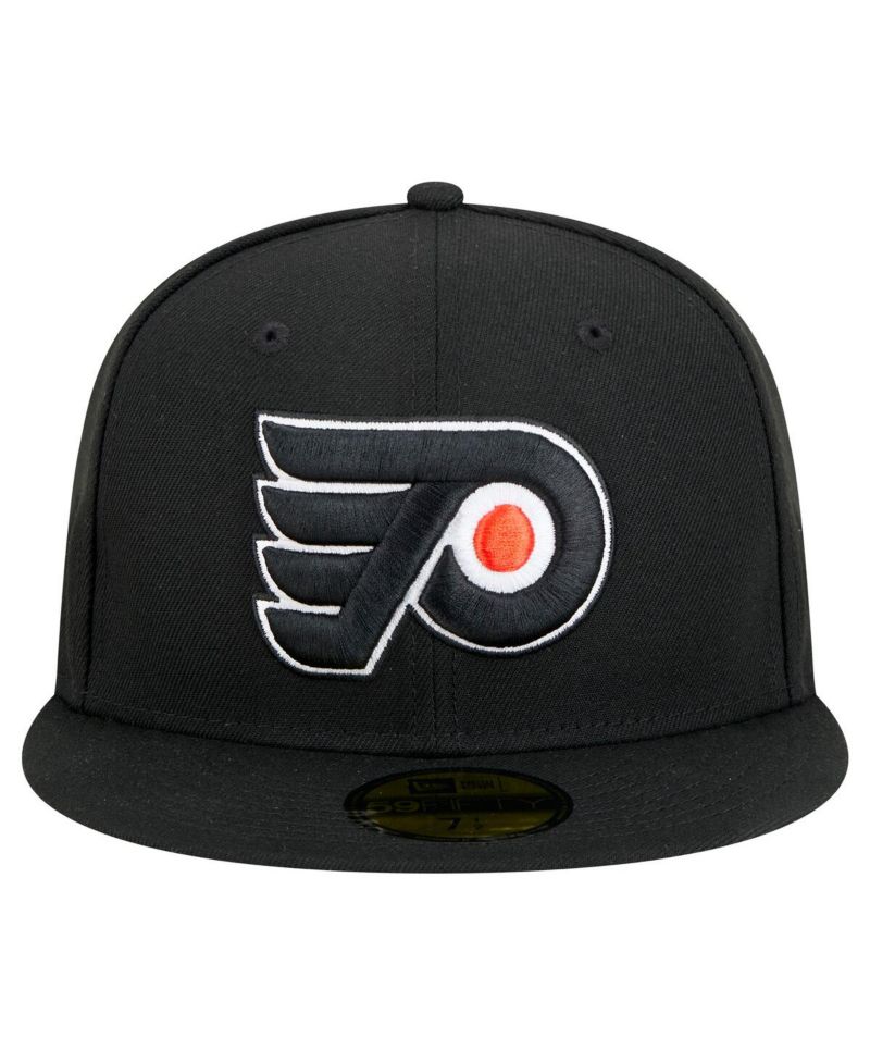 Men's Black Philadelphia Flyers Core 59FIFTY Fitted Hat