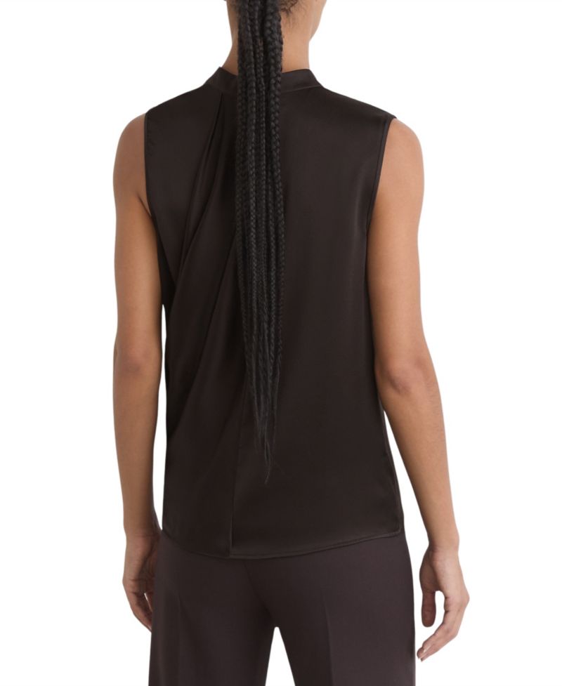 Women's Gia Silk Draped Blouse