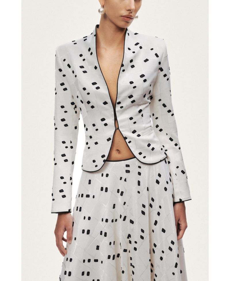 Women's Printed Tailored Jacket