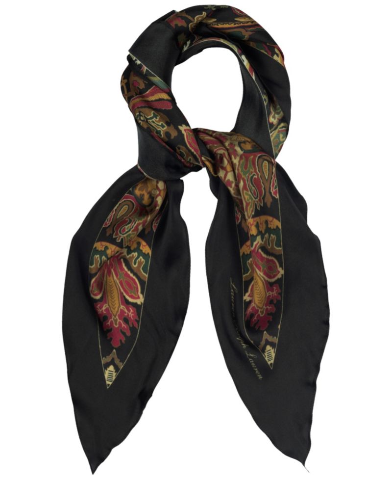 Paisley Large Diamond Scarf