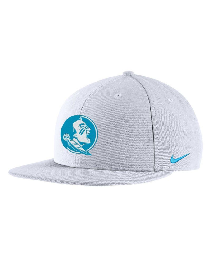 Men's White Florida State Seminoles Heritage Snapback Hat