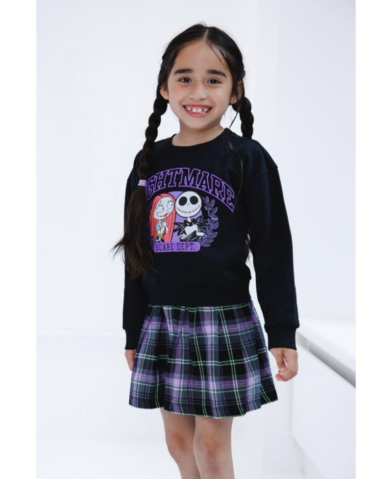 Toddler Girls (2T-16) Fleece Plaid Dress