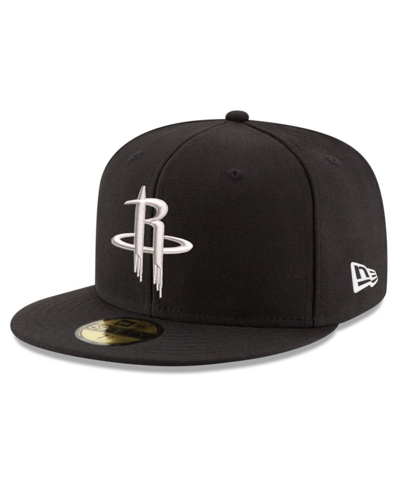 Men's Black Houston Rockets 59FIFTY Fitted Hat