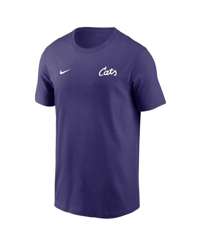 Men's Purple Kansas State Wildcats 2025 Sideline Legend Performance T-Shirt