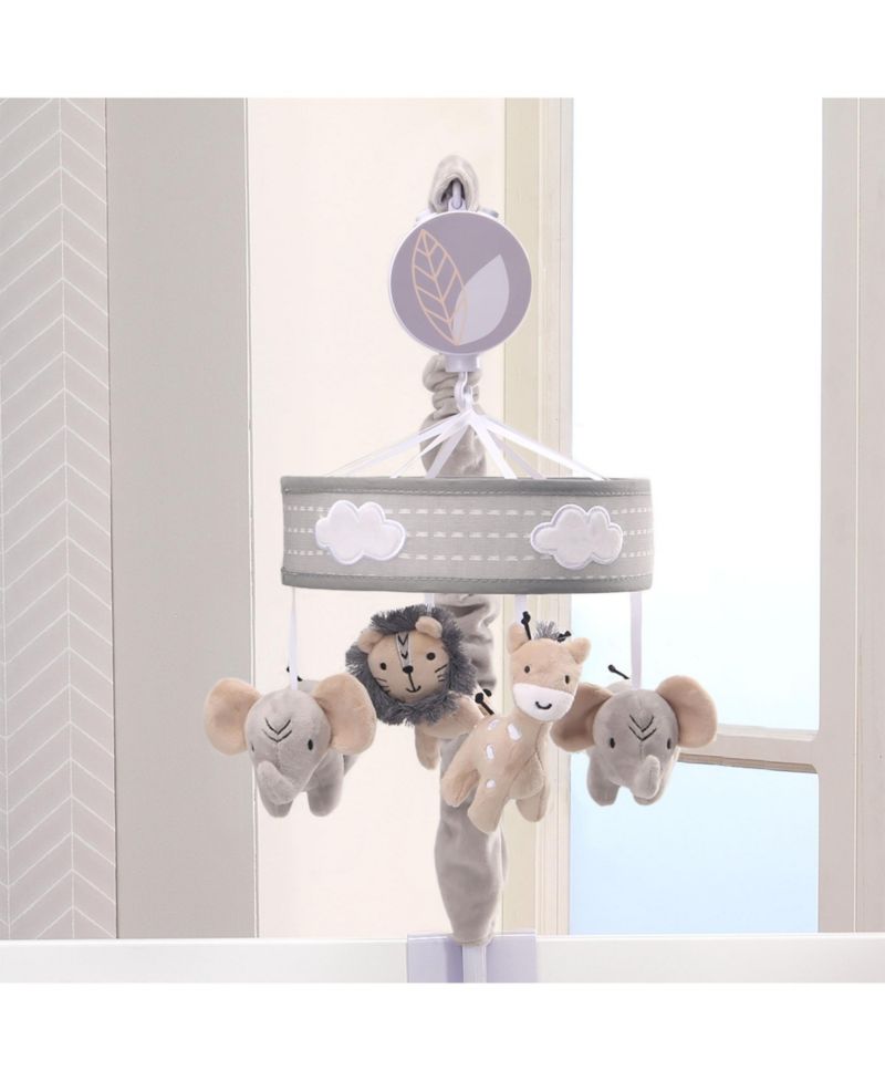 Baby Jungle Safari Musical Spinning Crib Mobile