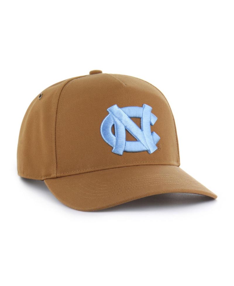 X Carhartt Men's and Women's Brown North Carolina Tar Heels Hitch Adjustable Hat