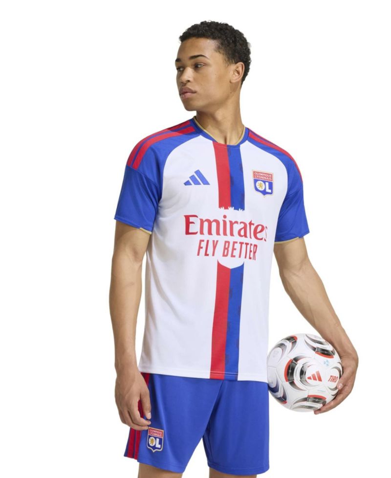 Men's White Olympique Lyonnais Home 2026/27 Replica Jersey
