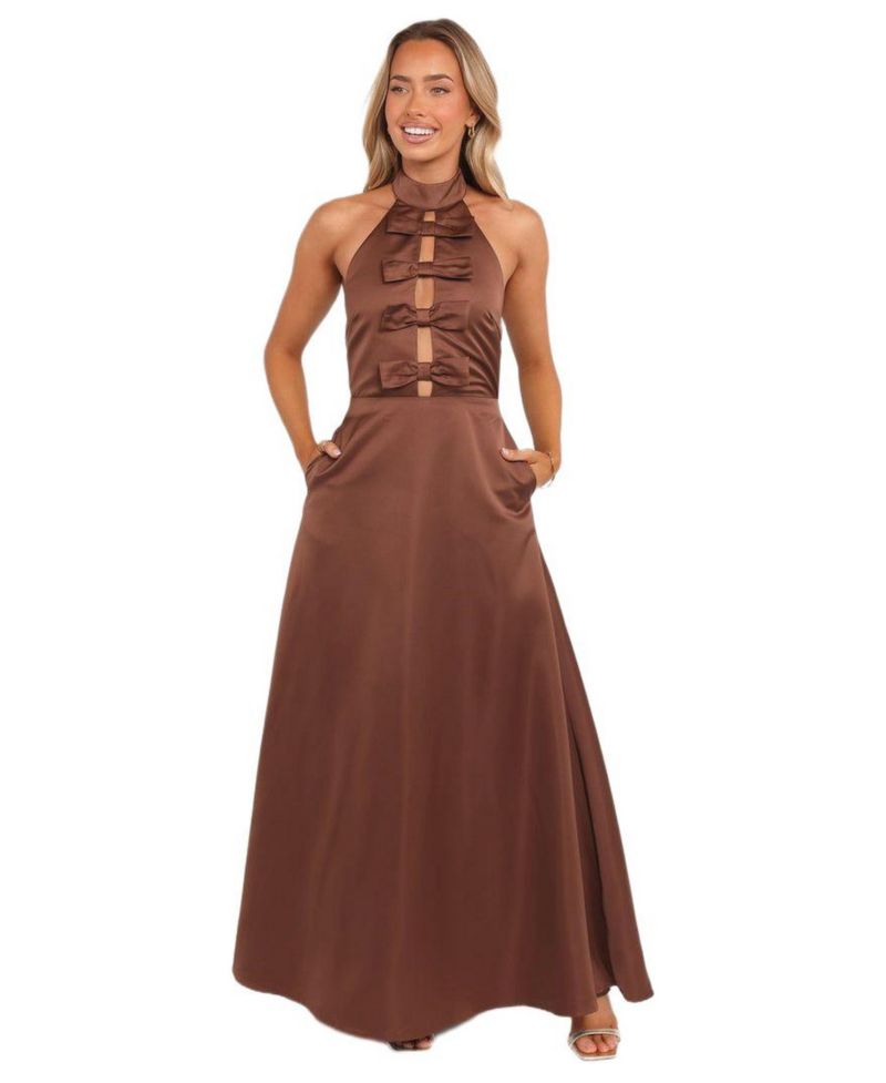 Women's Norva Maxi Dress - Brown