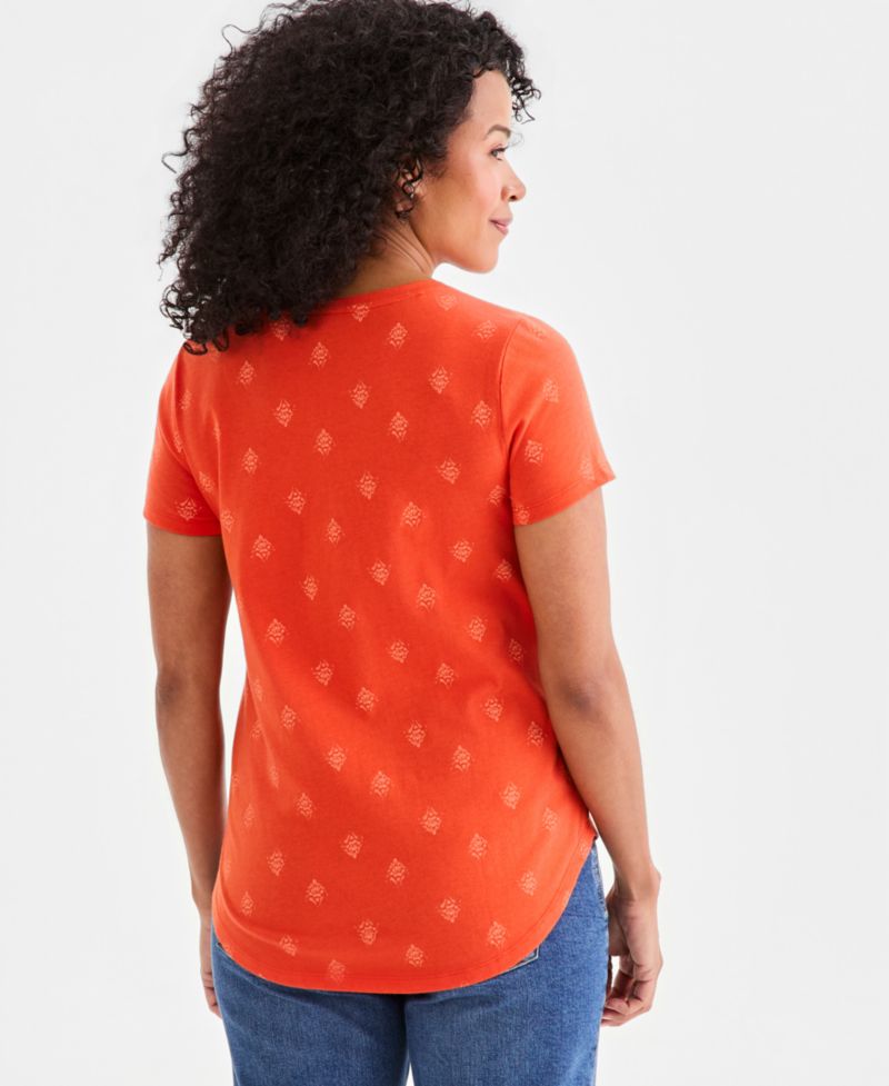 Petite Perfect Short-Sleeve Crewneck T-Shirt