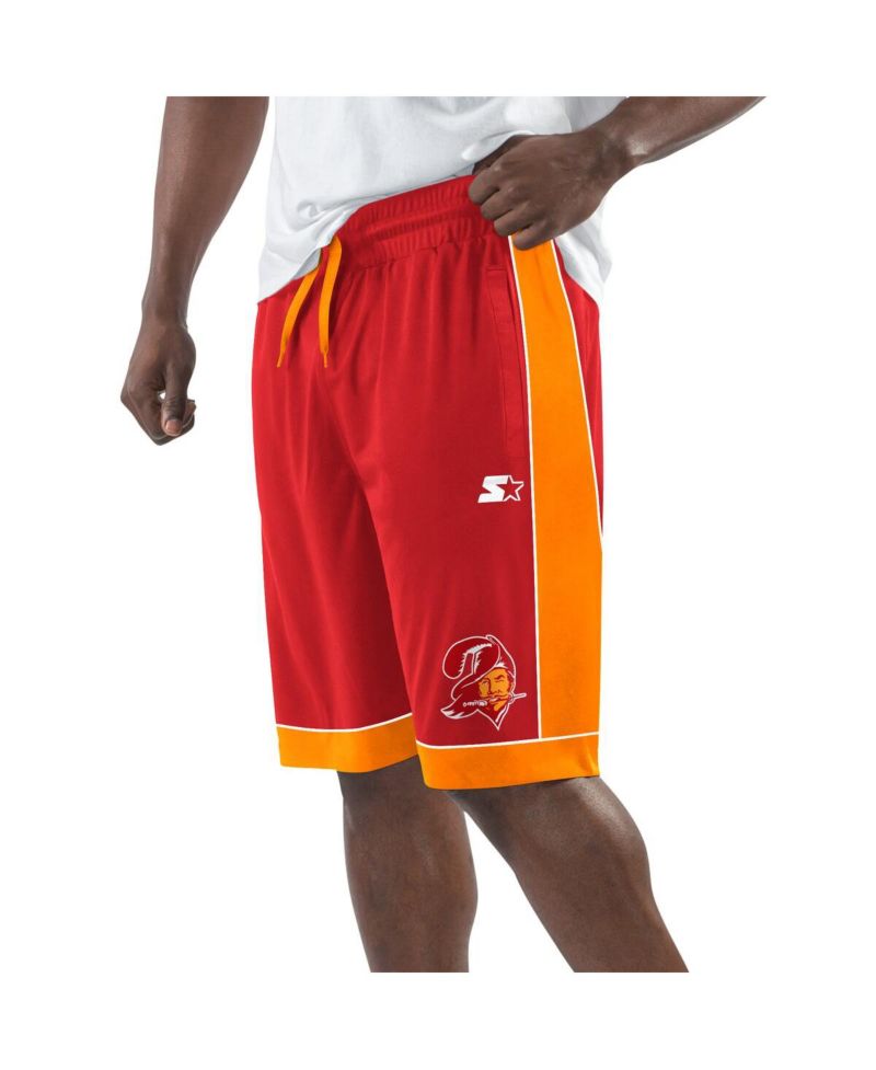 Men's Red Tampa Bay Buccaneers Fan Favorites Vintage Logo Shorts